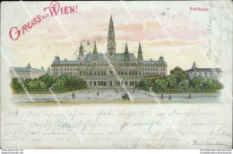 Bd146 Cartolina Gruss Aus Wien!! 1909 Austria - Sonstige & Ohne Zuordnung