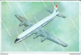 Bd176 Cartolina  Aviazione Douglas Dc 68 - Sonstige & Ohne Zuordnung