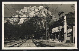 AK Steinach-Irdning, Bahnhof Mit Grimming  - Andere & Zonder Classificatie