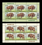 Belarus 2024 Mih. 1564/65 Fauna. European Bison (2 M/S) MNH ** - Belarus