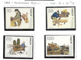 Profissões Açores - Unused Stamps