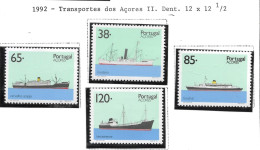 Transportes  Açores - Unused Stamps