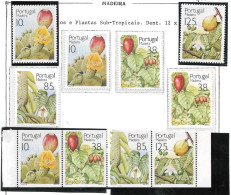 Frutos E Plantas Madeira - Unused Stamps