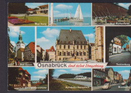Ansichtskarte Osnabrück Niedersachsen Ansichten Rathaus Dümmersee Autobahn - Altri & Non Classificati