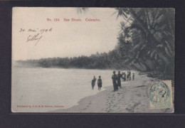 Ansichtskarte Colombo Sri Lanka Indischer Ozean Sea Shore Geschichte Ceylon - Other & Unclassified