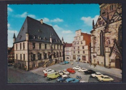 Ansichtskarte Osnabrück Niedersachsen Rathausplatz Rathaus Stadtwaage Auto VW - Otros & Sin Clasificación