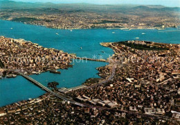 73732156 Istanbul Constantinopel Fliegeraufnahme Golden-Horn Bridge Bosphorus Is - Turquia