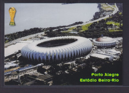 Ansichtskarte Fußballstadion Porto Alegre Brasilien Estadio Beira Rio - Andere & Zonder Classificatie