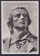 Ansichtskarte Weimar Thüringen Schiller Ausschnitt Aus Goethe Schiller Denkmal - Politische Und Militärische Männer
