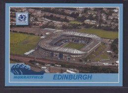 Ansichtskarte Fußballstadion Edinburgh Schottland Murrayfield - Altri & Non Classificati