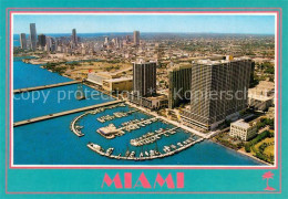 73731654 Miami_Florida Fliegeraufnahme Marriott On Biscayne Bay - Altri & Non Classificati