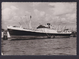 Ansichtskarte Schiff Schifffahrt Seefahrt Marine MS Aleppo Deutsche Levante - Autres & Non Classés