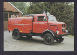 Ansichtskarte Tanklöschfahrzeug Borgward B 522 A-O Freiwillige Feuerwehr Oyle - Altri & Non Classificati