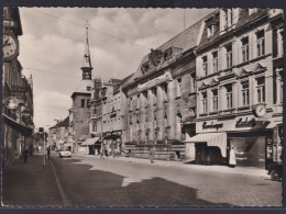 Ansichtskarte Oldenburg Niedersachsen Lange Strasse Mit Lappen Glockenturm - Otros & Sin Clasificación