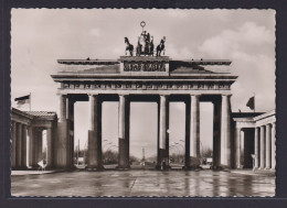 Ansichtskarte Berlin Brandenburger Tor Verlag Hans Andres Berlin Stempel Berlin - Altri & Non Classificati