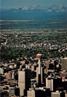 73731451 Calgary Calgary Tower Canadian Rockies Aerial View Calgary - Unclassified