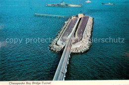 73713165 Virginia_Beach Chesapeake Bay Bridge Tunnel Aerial View - Altri & Non Classificati