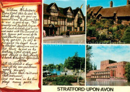 73712795 Stratford-Upon-Avon Shakespeares Birthplace Holy Trinity Church Anne Ha - Autres & Non Classés