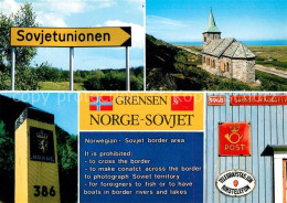 73207021 Norwegen Norge Grensen Kirche Post Norwegen Norge - Noorwegen