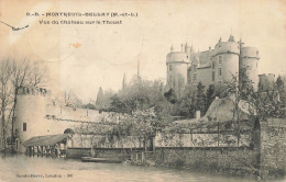 CPA Montreuil Bellay-Vue Du Château Sur Le Thouet-Timbre   L2904 - Montreuil Bellay