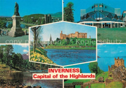 73164805 Inverness Highland Flora MacDonald Statue Eden Court Theatre  Inverness - Other & Unclassified