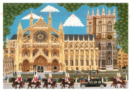 73164328 Westminster_London Westminster Abbey Illustration - Autres & Non Classés