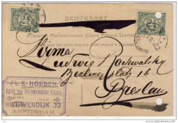 NEDERLAND - Briefkaart,  1908, - Briefe U. Dokumente