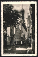 AK Augsburg, Kohlergasse Mit Blick Zur Kirche  - Augsburg