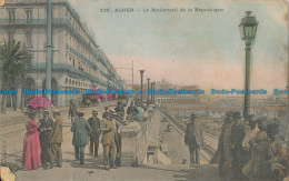 R037410 Alger. Le Boulevard De La Republique. No 115 - Welt