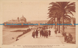R038062 Nice. United States Walk And The Jetty Palace. Levy Et Neurdein Reunis. - Welt