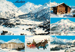 13909056 Maloja_GR Panorama Hotels Skilift Pferdeschlitten - Other & Unclassified