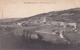 Saint Victor (07 Ardèche) Vue Générale Prise Du Jus - édit. Dupont Circulée Du Cachet Perlé 1909 - Altri & Non Classificati