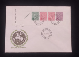 C) 1974 FINLAND, FDC, WITH MULTIPLE STAMPS. XF. - Other & Unclassified