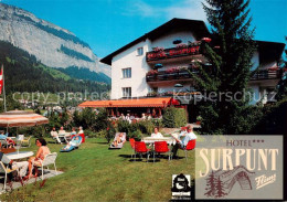 13870786 Flims Waldhaus Hotel Surpunt Gartenterrasse Flims Waldhaus - Autres & Non Classés