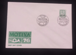 C) 1976, FINLAND, FDC COMPANY MOTIVA. XF - Altri & Non Classificati