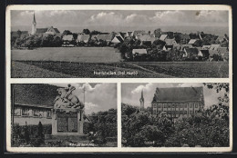 AK Nordstetten Bei Horb, Kriegerdenkmal, Das Schloss, Gesamtansicht Vom Feld Aus  - Horb