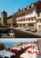 13864116 Murten Morat FR Couronne Hotel Krone Terrasse  - Other & Unclassified