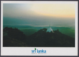 Sri Lanka Ceylon Mint Unused Airmail Postcard Sunrise The Sacred Mountain Mihinthalaya, Buddhism, Buddhist, Post Card - Sri Lanka (Ceylon)