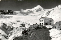 13831096 Saas-Fee VS Bergasthaus Langefluh Mit Allalinhorn Und Feegletscher  - Autres & Non Classés