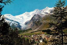 13827406 Saas-Fee VS Panorama Mit Alphubel Taeschhorn Walliser Alpen  - Autres & Non Classés