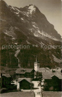 13822916 Grindelwald Hotel Pension Gletschergarten Mit Kirche Und Eiger Grindelw - Sonstige & Ohne Zuordnung