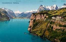 13816736 Seelisberg UR Grand Hotel Sonnenberg Vierwaldstaettersee Alpenpanorama  - Sonstige & Ohne Zuordnung