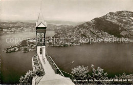 13816396 Buergenstock Lift Hammetschwand Panorama Vierwaldstaettersee Buergensto - Sonstige & Ohne Zuordnung