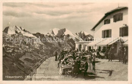 13802416 Niesenbahn 2362m BE Hotel Niesenkulm Terrasse  - Autres & Non Classés