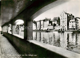 13801066 Zuerich ZH Limmatquai Von Der Schipfe Aus Zuerich ZH - Autres & Non Classés