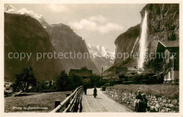 13800526 Lauterbrunnen BE Motiv Mit Staubbach Wasserfall Alpen Lauterbrunnen BE - Sonstige & Ohne Zuordnung