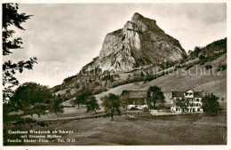 13800036 Schwyz SZ Gasthaus Windstock Mit Grossem Mythen  - Otros & Sin Clasificación