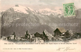 13798506 Titlis 3238m Engelberg OW Vue Grandiose Embrassant Toute La Chaine Des  - Altri & Non Classificati