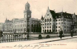 13798396 Zuerich ZH Metropole Post Und Stadthaus Zuerich ZH - Sonstige & Ohne Zuordnung