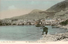 13798326 Montreux  VD Vue Sur Clarens  - Andere & Zonder Classificatie